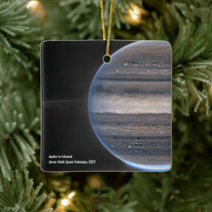 Ornement En Céramique Jupiter dans Webb infrarouge télescope spatial Noë