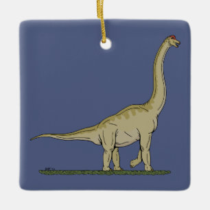 Ornement En Céramique Jurassique Dinosaure Brachiosaurus