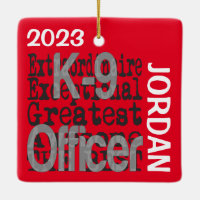 K-9 Officier Extraordinaire CUSTOM