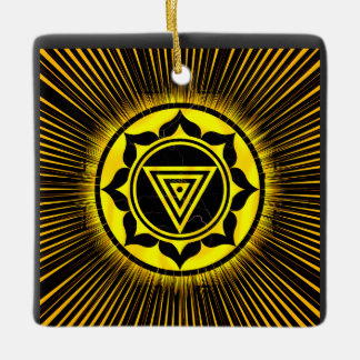 Ornement En Céramique Kali Yantra Golden Rise Pen
