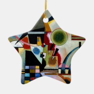 Ornement En Céramique Kandinsky - Balayage, célèbre peinture,