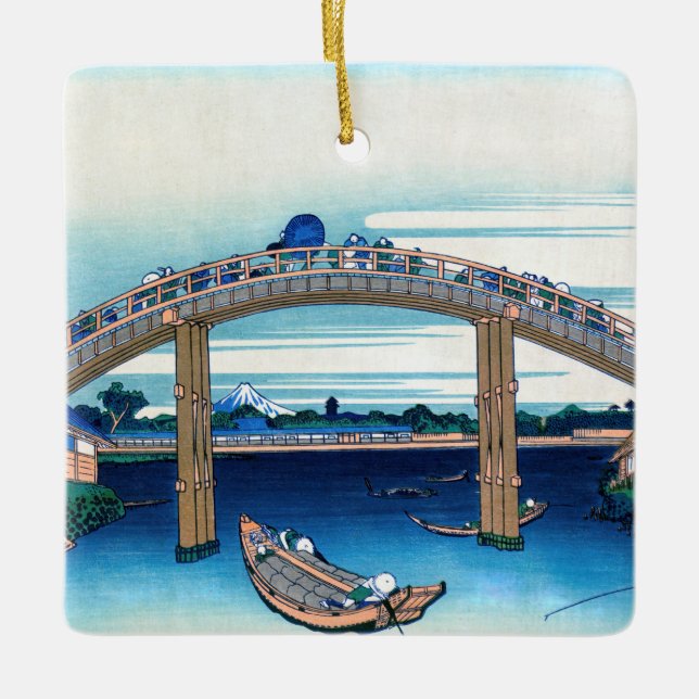 Ornement En Céramique Katsushika Hokusai (Devant)