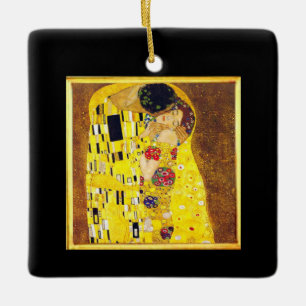 Ornement En Céramique Klimt Le Baiser