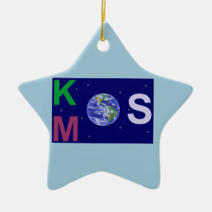 Ornement En Céramique Kosmos étoilé