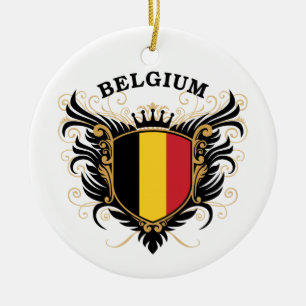 Ornement En Céramique La Belgique