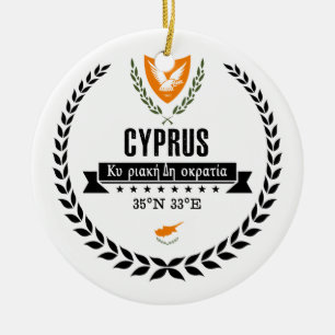 Ornement En Céramique La Chypre