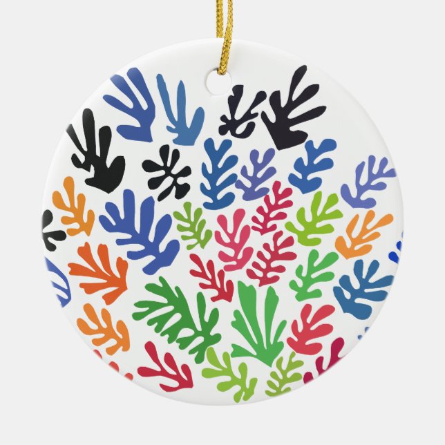 Ornement En Céramique La Gerbe par Matisse (Devant)