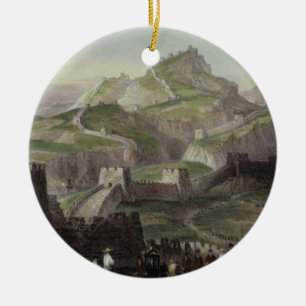 Ornement En Céramique La Grande Muraille de la Chine, de 'Chine d'une
