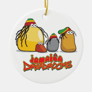Ornement En Céramique La Jamaïque DreadRocks