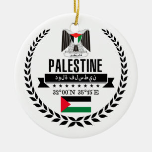 Ornement En Céramique La Palestine