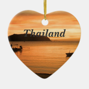 Ornement En Céramique La Thaïlande