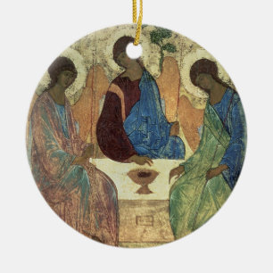 Ornement En Céramique La trinité sainte, 1420s (tempera sur le panneau)