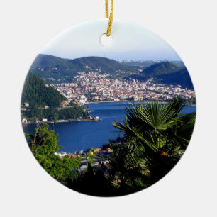 Ornement En Céramique Lac 2 Como