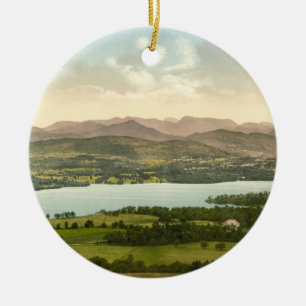 Ornement En Céramique Lac Windermere I, secteur de lac, Cumbria,
