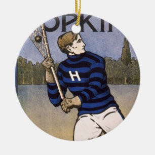 Ornement En Céramique Lacrosse 1902 de Hopkins - Bristow Adams