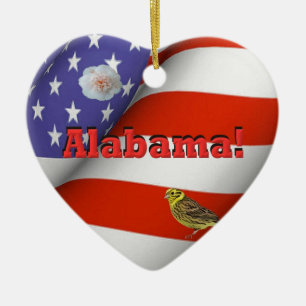 Ornement En Céramique L'Alabama