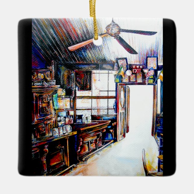 Ornement En Céramique L'amour n'est pas un mur, c'est un pont (Devant)