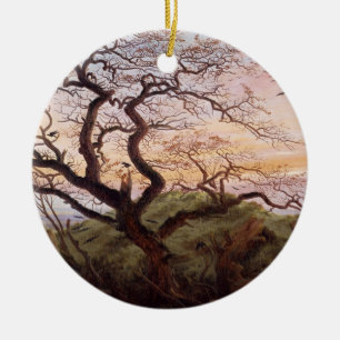 Ornement En Céramique L'arbre des corneilles, 1822
