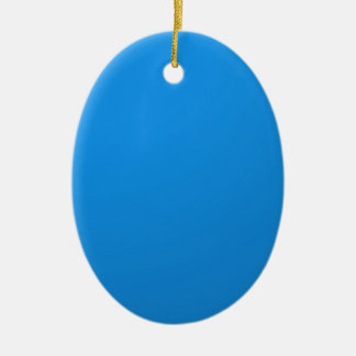Ornement En Céramique L'artiste a créé la nuance bleue de couleur :