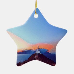 Ornement En Céramique ldp MYKONOS - Arménien - phare -
