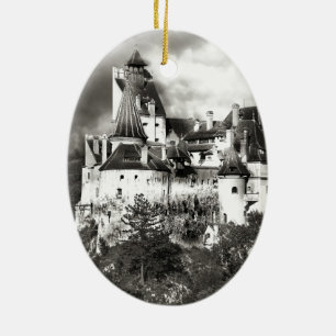 Ornement En Céramique Le château de Dracula, la Transylvanie