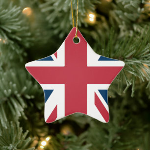 Ornement En Céramique Le drapeau britannique Union Jack