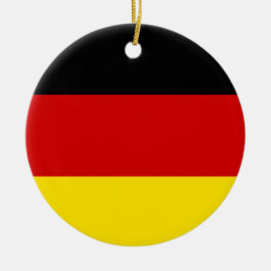 Ornement En Céramique Le drapeau de l'Allemagne