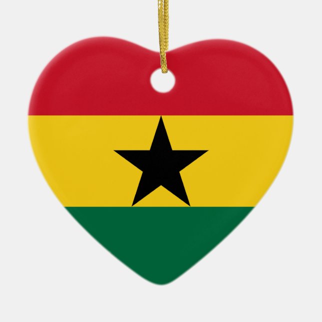 Ornement En Céramique Le Ghana, Ghana (Devant)