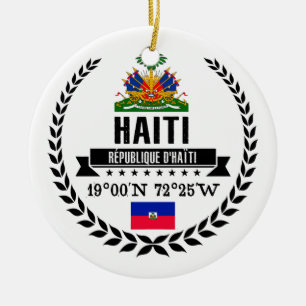 Ornement En Céramique Le Haïti
