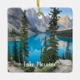 Ornement En Céramique Le lac Moraine à Banff Canada