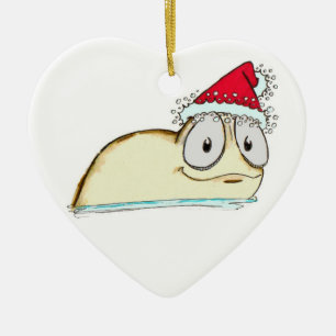 Ornement En Céramique Le lingot de Noël