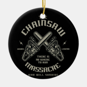 Ornement En Céramique Le massacre de la tronçonneuse qui survivra ?