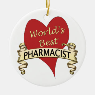 Ornement En Céramique Le meilleur pharmacien du monde