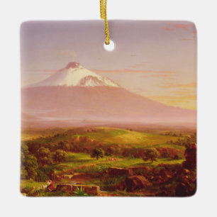 Ornement En Céramique Le mont Etna