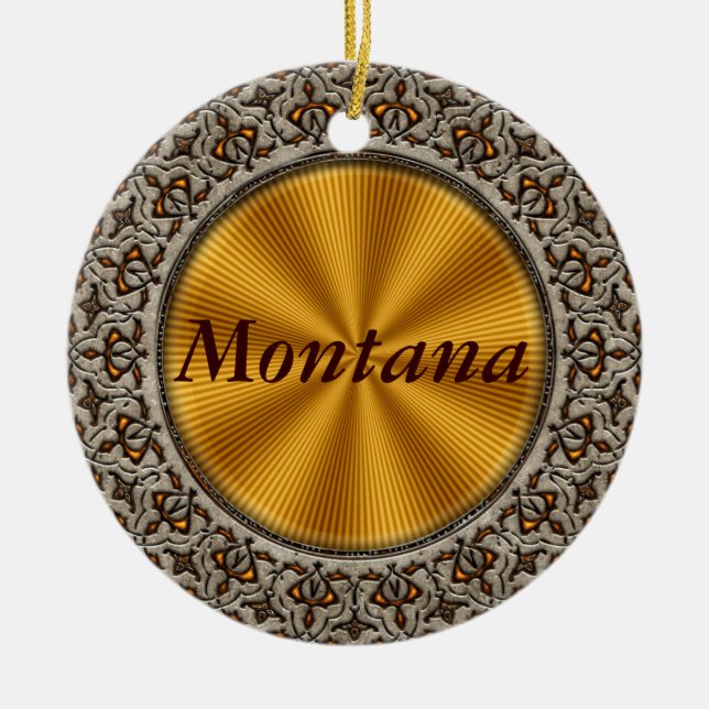 Ornement En Céramique Le Montana (Devant)