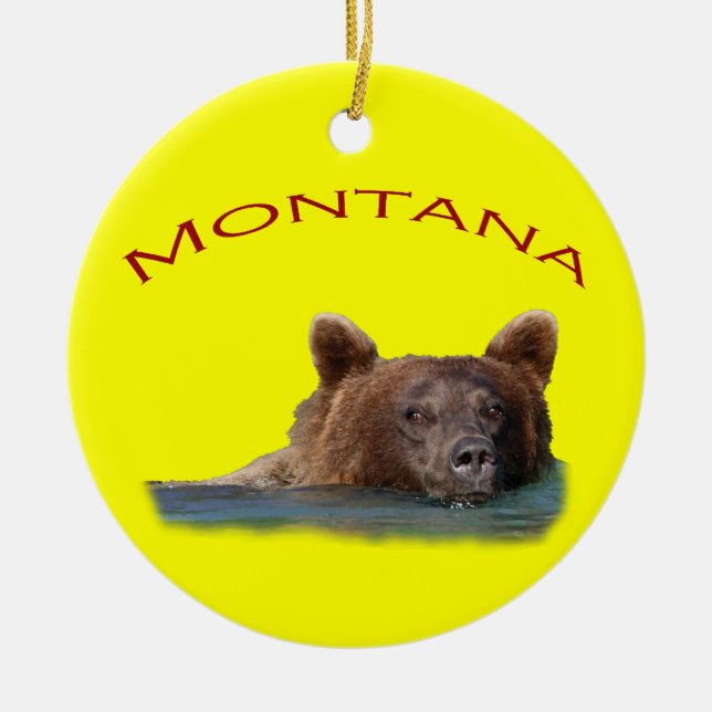 Ornement En Céramique Le Montana (Devant)