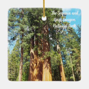 Ornement En Céramique Le parc national de Sequoia et Kings Canyon