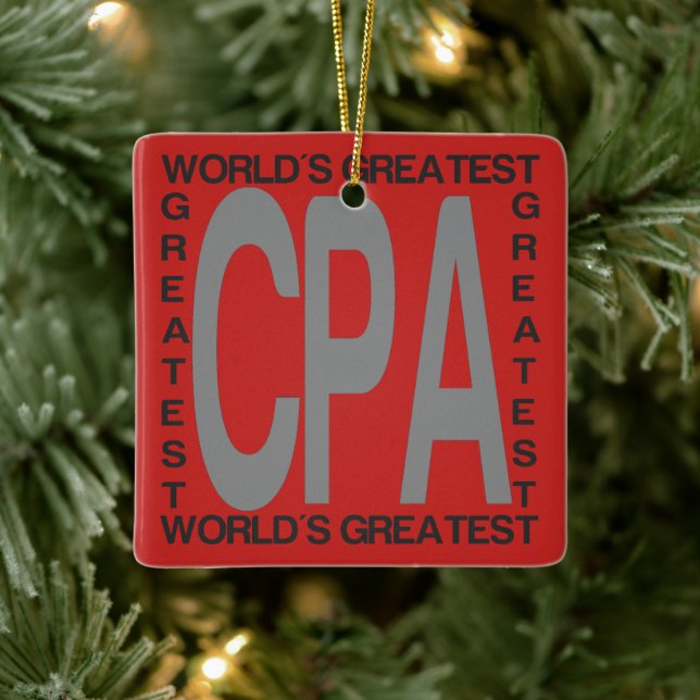 Ornement En Céramique Le plus grand CPA du monde (Arbre)