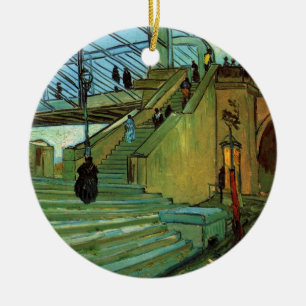 Ornement En Céramique Le pont Trinquetaille par Vincent van Gogh