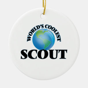 Ornement En Céramique Le scout le plus frais du monde