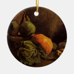 Ornement En Céramique Légumes et Fruits par Vincent van Gogh