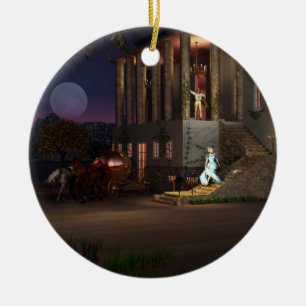 Ornement En Céramique L'entraîneur de Cendrillon