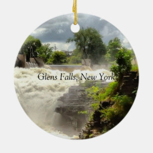 Ornement En Céramique Les automnes chez Glens Falls