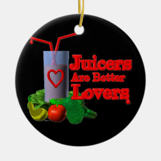 Ornement En Céramique Les jus sont de meilleurs amants par Valxart.com