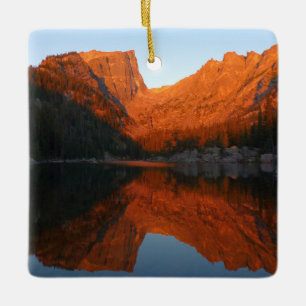 Ornement En Céramique Lever de soleil sur Dream Lake III