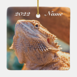 Ornement En Céramique Lézard Dragon Personnalisé Pour Adulte