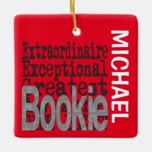 Ornement En Céramique Librairie Extraordinaire PERSONNALISÉE