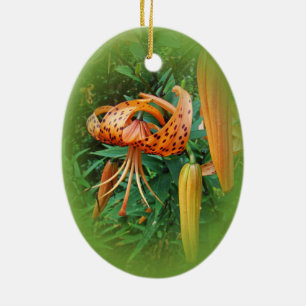 Ornement En Céramique Lily Fleur sauvage, Casquette de Turk