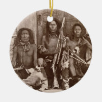 L'Indien trois brave, photographié par l'anglais