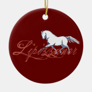 Ornement En Céramique Lipizzaner